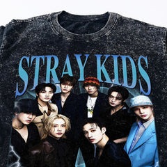 SKZ Vintage Unisex Washed Shirt