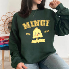 Cute KPOP Aniteez Graphic Print Sweatshirt