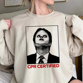 Dwight Schrute CPR Certified Unisex Sweatshirt