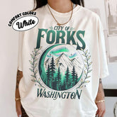 Twilight City Of Forks Washington T-Shirt