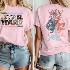 Darth Vader Lightsaber Retro T-Shirt