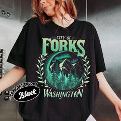 Twilight City Of Forks Washington T-Shirt