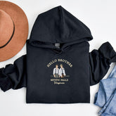 Embroidered Hello Brother Mystic Falls Virginia Hoodie