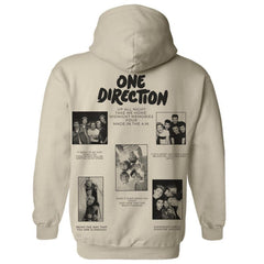1D Memory Graphic Print Hoodie