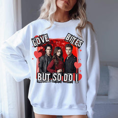 Love Bites Damon Elena Stefan Sweatshirt