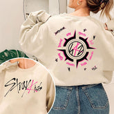 SKZ Logo Printed Crew Neck Sweatshirt Gift