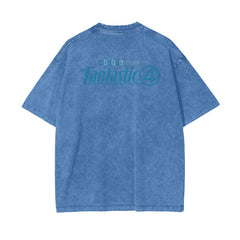 Vintage Fantastic 4 Logo Washed T-Shirt