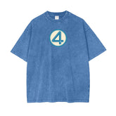 Vintage Fantastic 4 Logo Washed T-Shirt