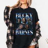 Bucky Barnes Sebastian Pattern Unisex T-Shirt