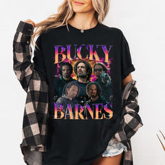 Bucky Barnes Sebastian Pattern Unisex T-Shirt