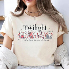 Casual Twilight Inspired Aesthetic Tee