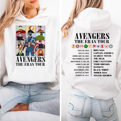 Avengers The Eras Tour SuperHeroes T-shirt