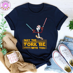 May the Fork Be With You Graphic Shirt