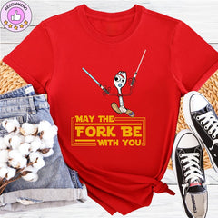 May the Fork Be With You Graphic Shirt