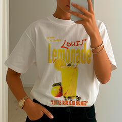 Louis Lemonade Graphic Print T-shirt