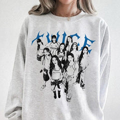 Vintage Twice Graffiti Cotton Washed T-Shirt