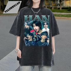 Vintage Han Graphic Cotton Washed Tee
