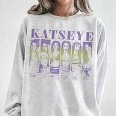 Vintage Katseye Graphic Washed T-Shirt