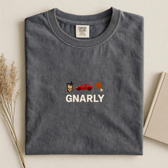 GNARLY Embroidery T-Shirt Top