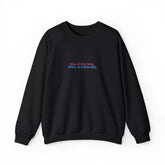 Kiss All The Time Disco Occasionally Embroidered Sweatshirt