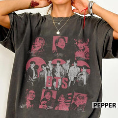 Vintage BTS Graffiti Washed T-shirt