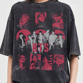 Vintage BTS Graffiti Washed T-shirt