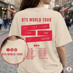 BTS World Tour 2026 Comeback T-Shirt Top
