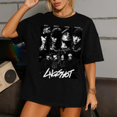 LNGSHOT Kpop Graphic T-shirt Top