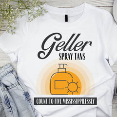 Friends Geller Spray Tans T-Shirt