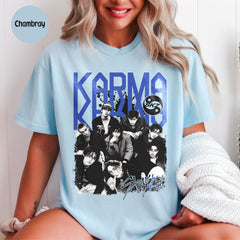 SKZ Karma Poster Graphic Crewneck T-Shirt