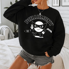 P1H Duh! Print Pullover Hoodie