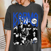 SKZ Karma Poster Graphic Crewneck T-Shirt