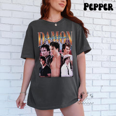 Damon Salvatore Inspired Graphic Tee