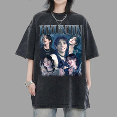 Hyunjin Graphic Aesthetic T-shirt Top