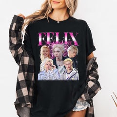 Felix Collage Poster Crewneck T-Shirt