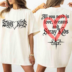 SKZ Vintage Graphic Crewneck Tee