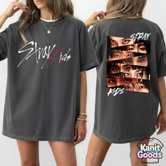 SKZ Eyes Aesthetic T-Shirt Top