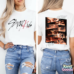 SKZ Eyes Aesthetic T-Shirt Top