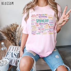BANGTAN Songs Choreography Printed T-Shirt