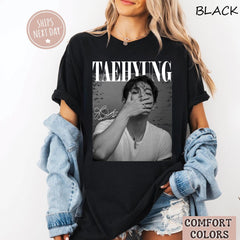 Vintage TAEHYUNG Graphic Crewneck Tee