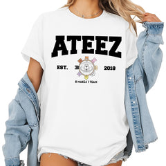 Aniteez 8 Makes 1 Team Sweatshirt Top