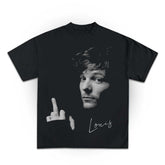 Louis Middle Finger Graphic Unisex Tee