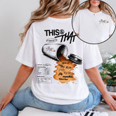 SKZ THIS & THAT Track List T-shirt Top