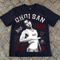 ChoiSan Bad Graphic T-Shirt Top