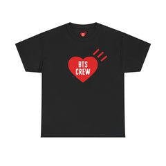 BANGTAN Crew Heart Printed Tee