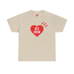 BANGTAN Crew Heart Printed Tee