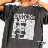 Vintage Cortis Eyes Inspired Washed Tee
