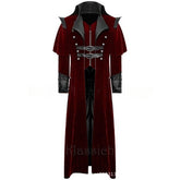 Gothic Men's Stage Performance Vampire Coat Costume