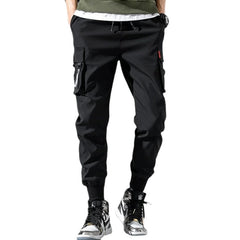 Trendy Men's Loose Multi-pocket Harem Cargo Pants