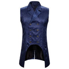 Royal Vintage European Fashion Mid-length Vest Tuxedo
